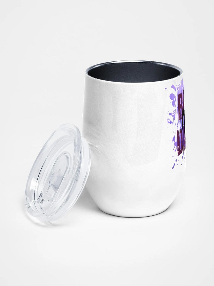 Born to Dance All Day His Silhouette Wine Tumbler product image (2)