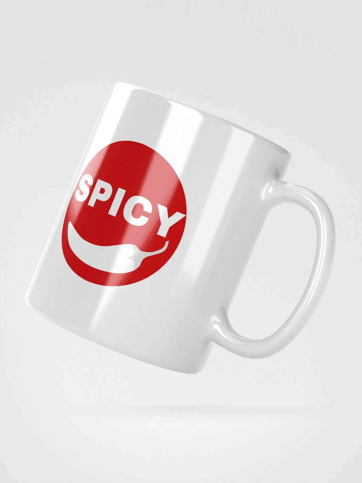 Spicy Tag - White Glossy Mug product image (2)