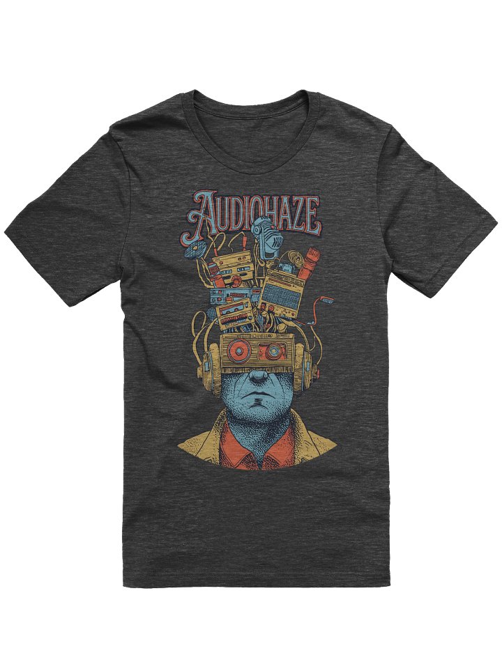 Audio Brain Heather Black T-Shirt product image (1)