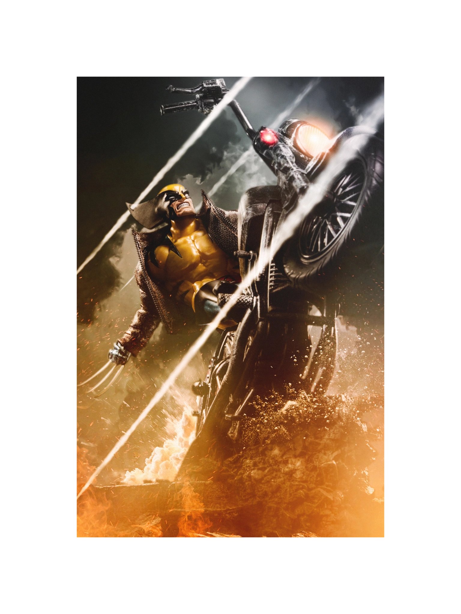 Wolvie 12x18 Print product image (4)