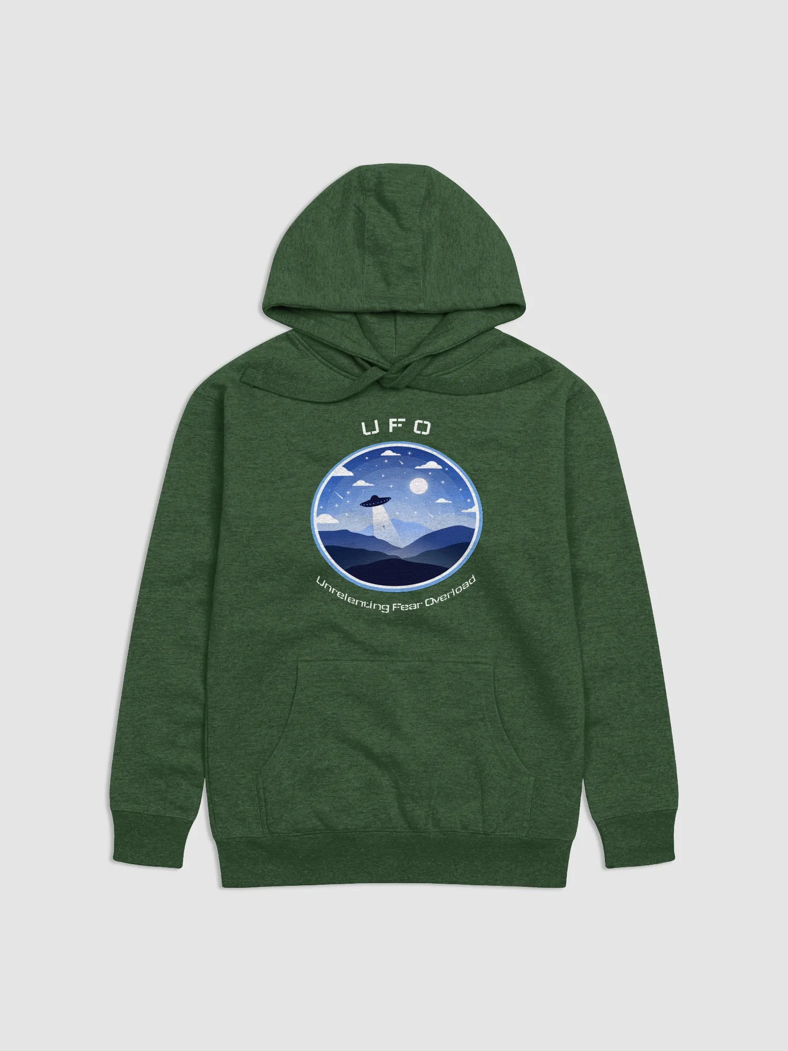 You against Extraterrestrial Fear Premium Hoodie product image (1)