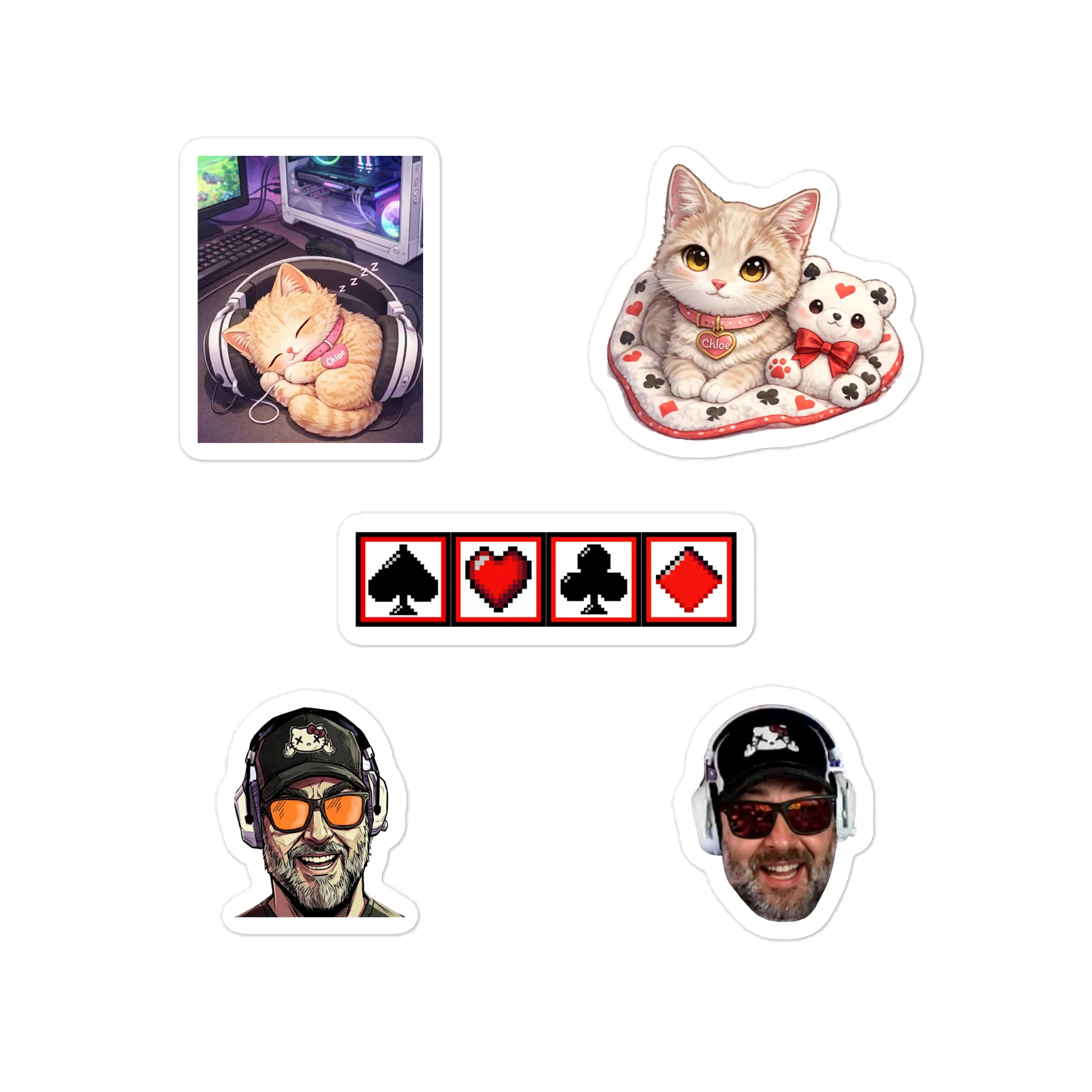 Aces Fun Sticker Pack product image (1)