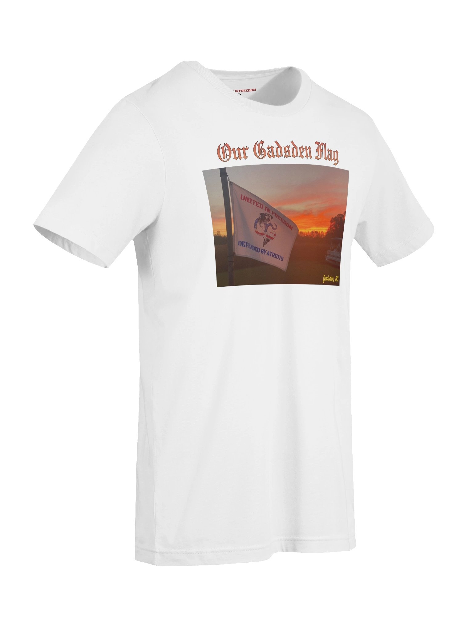 Our Gadsden Flag Freedom Sunset Tee product image (68)