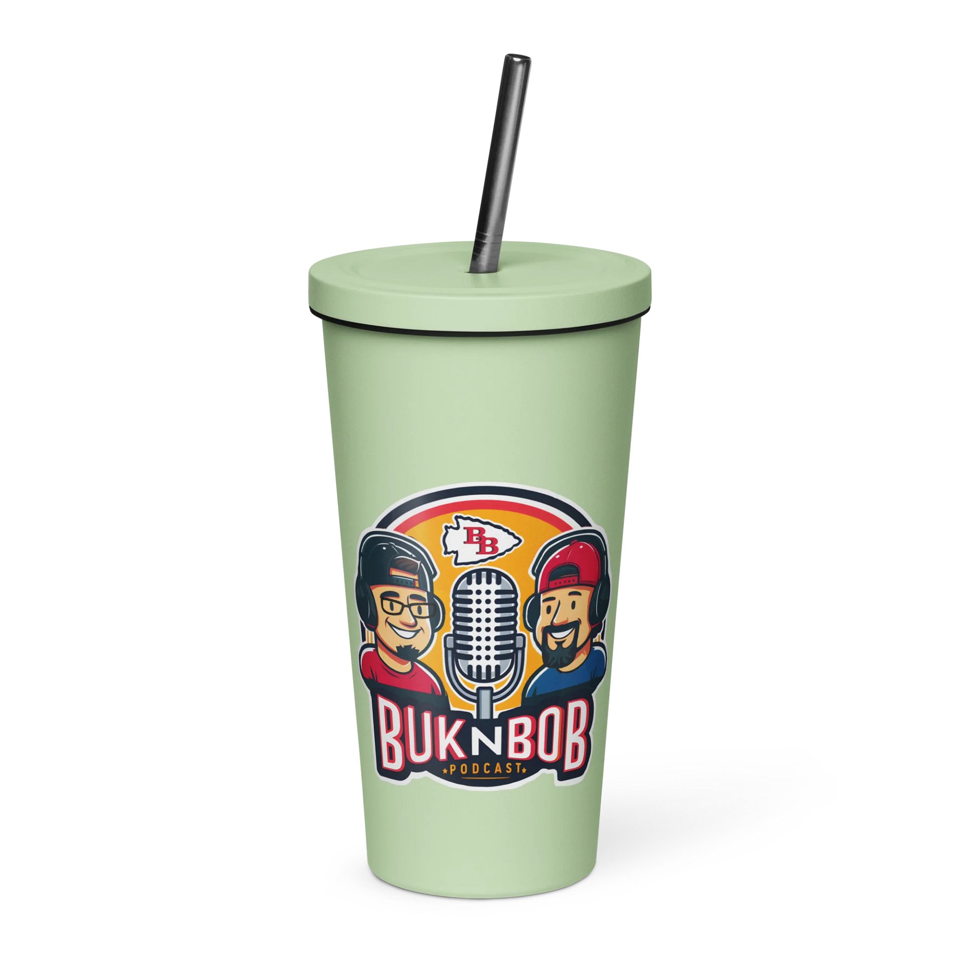 Buk N Bob Podcast Insulated Tumbler product image (4)