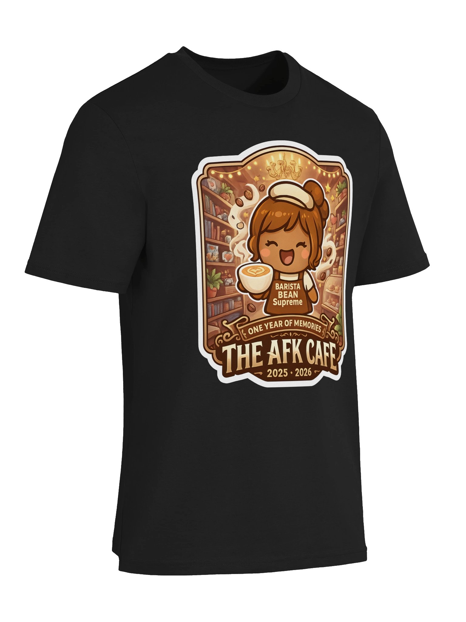 The AFK Cafe • One Year of Memories Premium Tee product image (6)