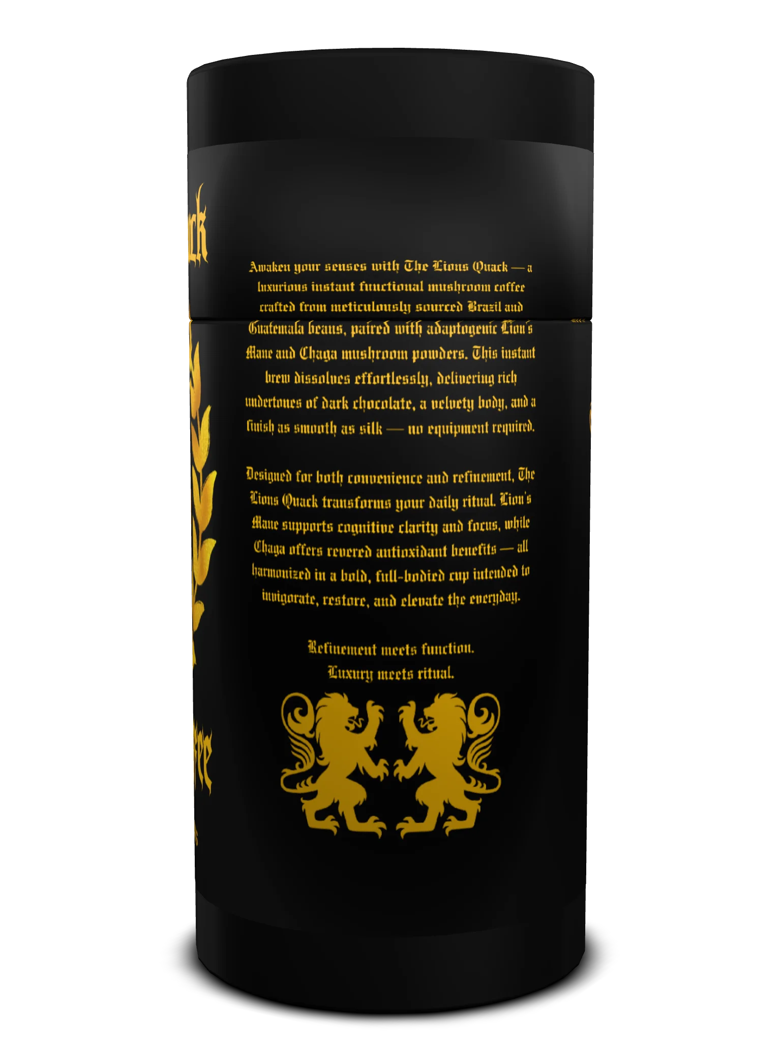 The Lions Quack Mushroom Coffee and Tumblers product image (4)