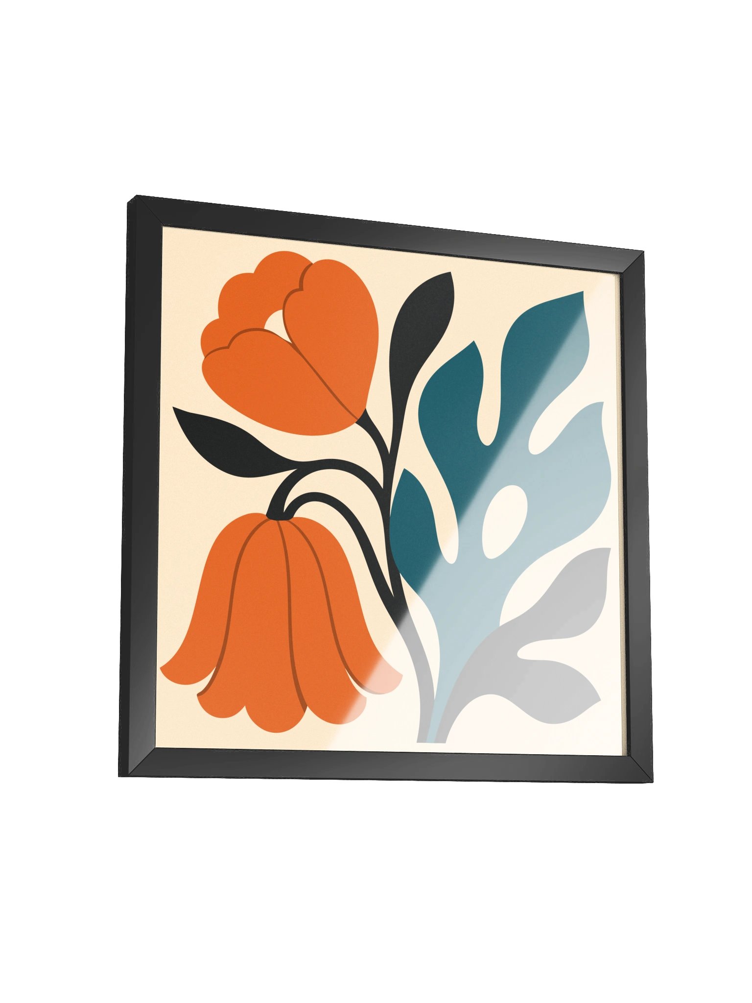 Bold Floral Framed Wall Art product image (5)