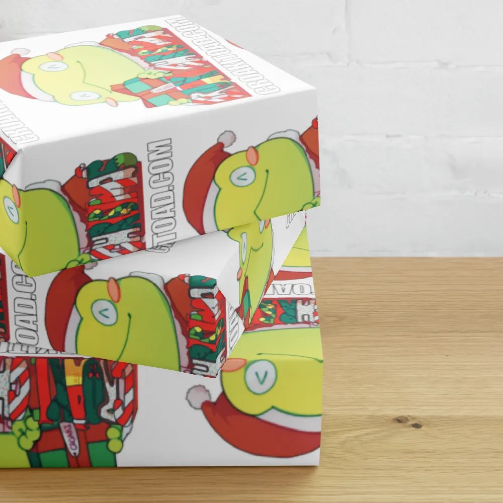 Croakitoad Wrapping Paper product image (10)