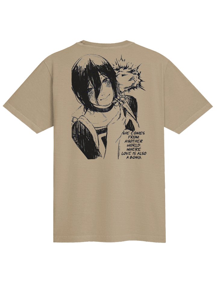 🌸 Our Love Is a Time Bomb – Anime Floral Graphic Oversized T-Shirt product image (2)
