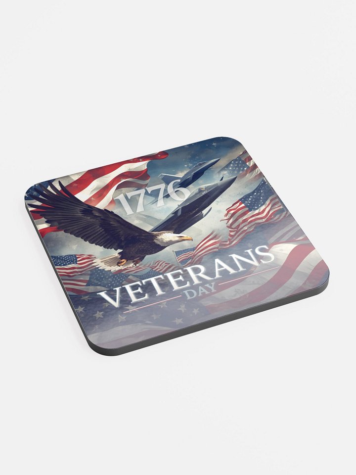 Patriotic Tribute Glossed Coaster product image (2)