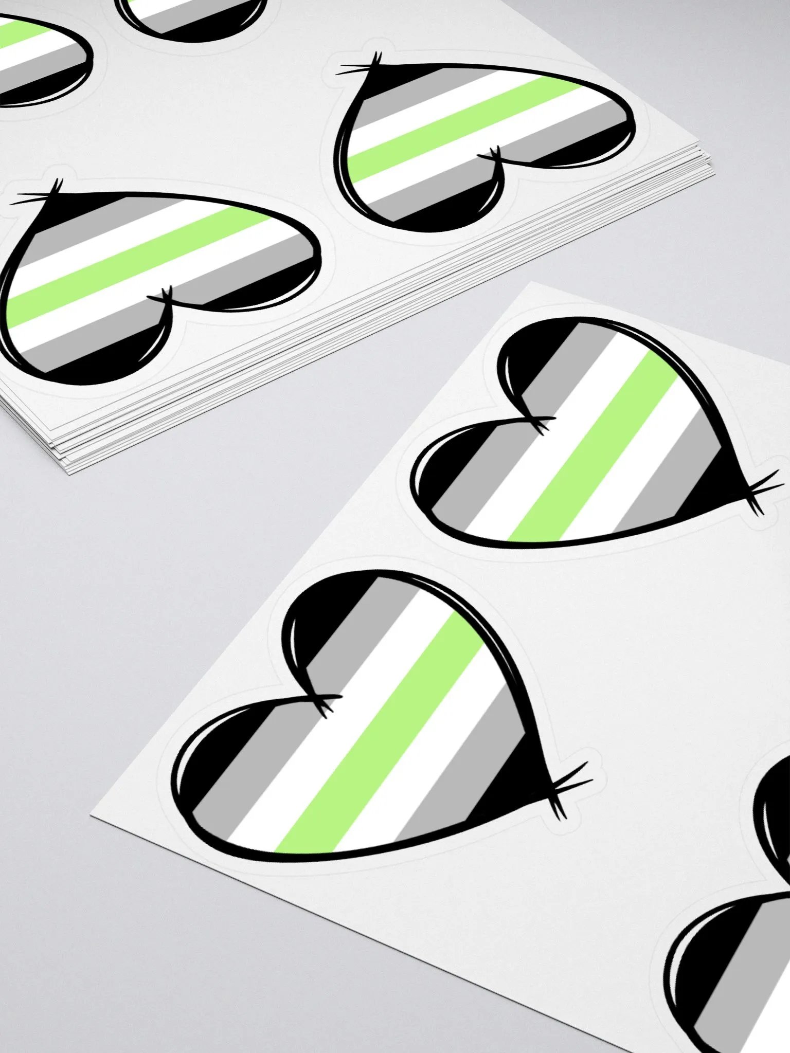Agender Pride Stickers product image (4)