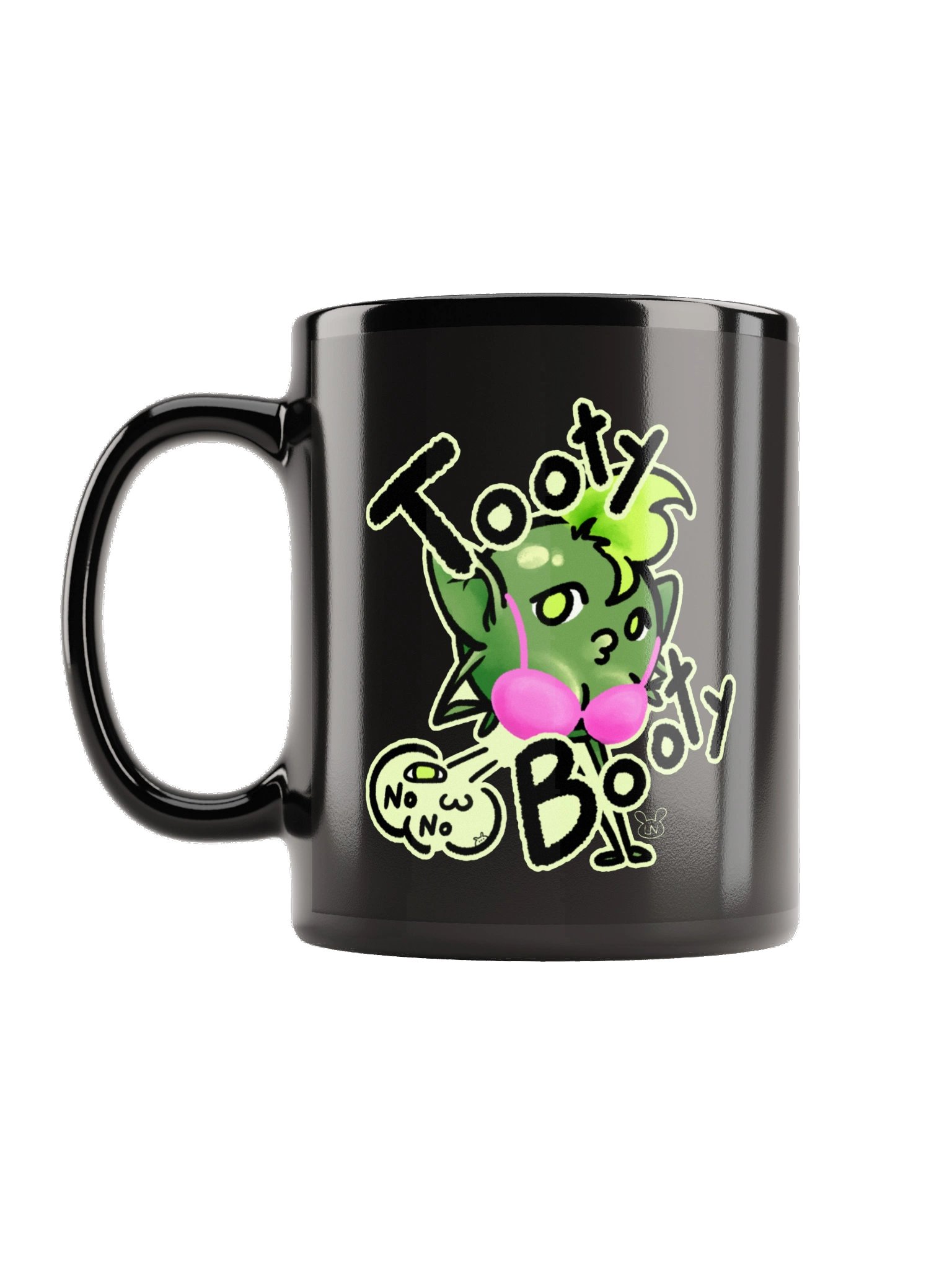 Tooty Booty - Black mug product image (2)