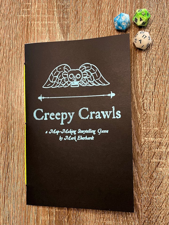 Creepy Crawls RPG Zine, Hand Bound–Limited! product image (2)