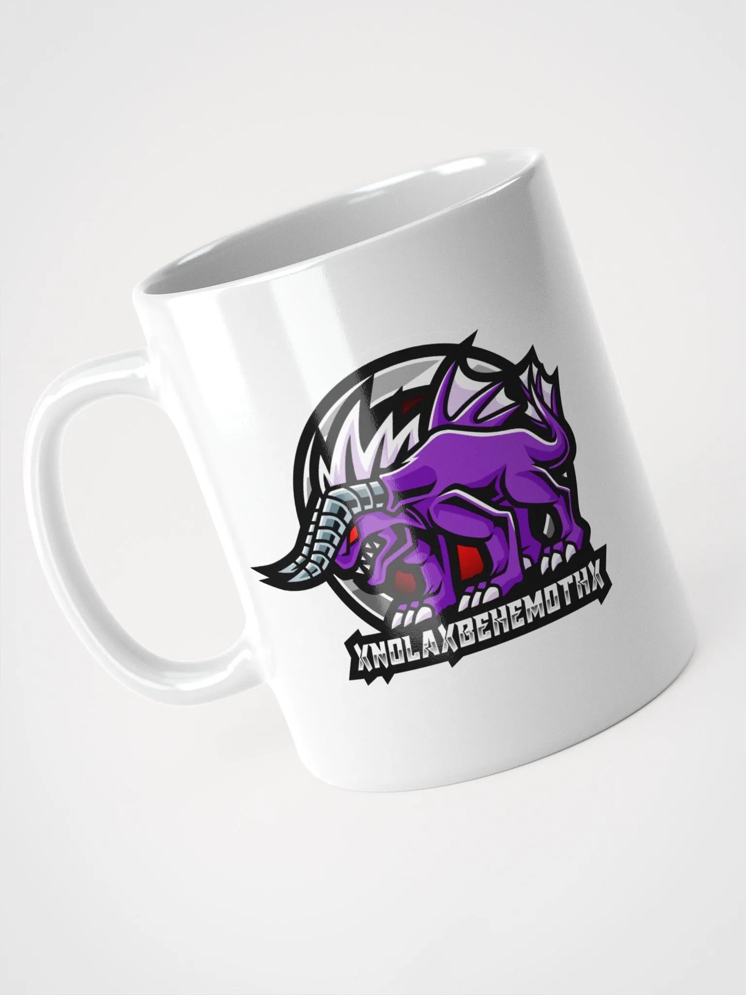 King Behemoth White Glossy Mug product image (3)