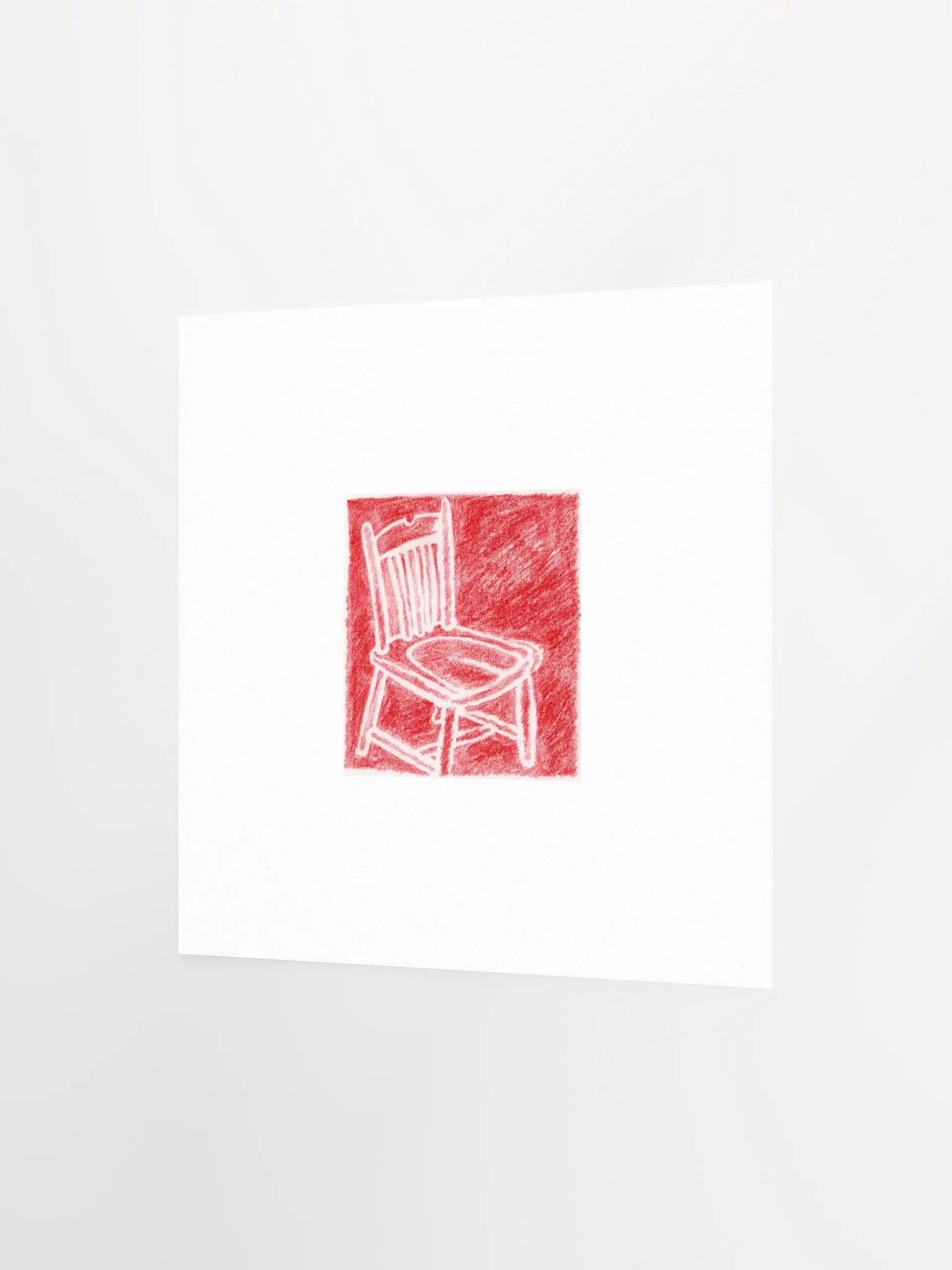 Red Chair Print product image (3)