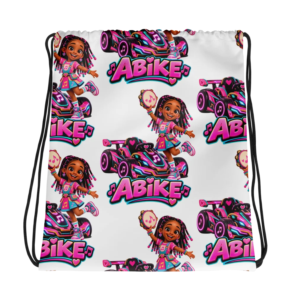 ABIKE Neon Pop Drawstring Bag product image (1)