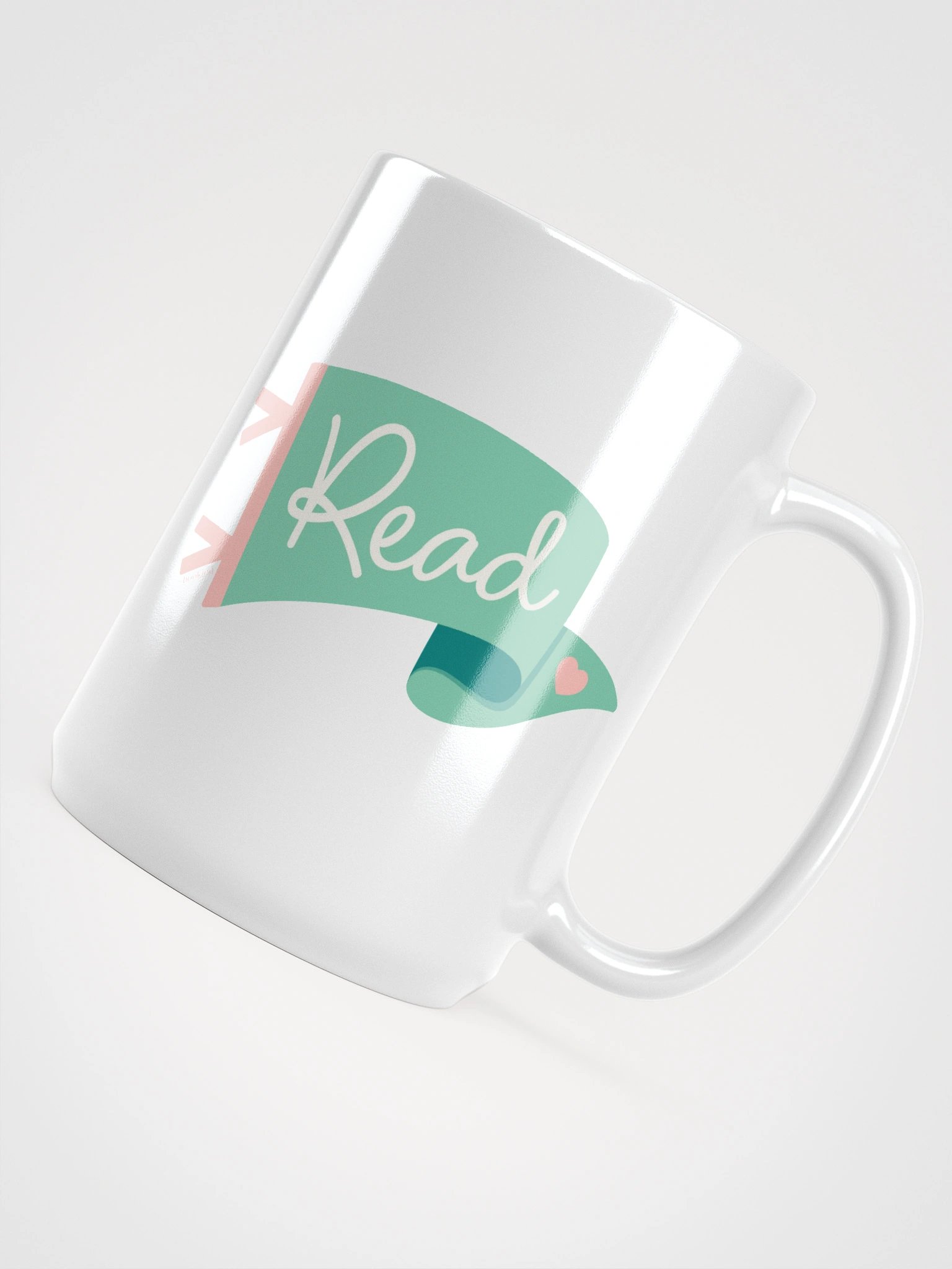 Go Team...Read! Mint Pennant Mug product image (4)