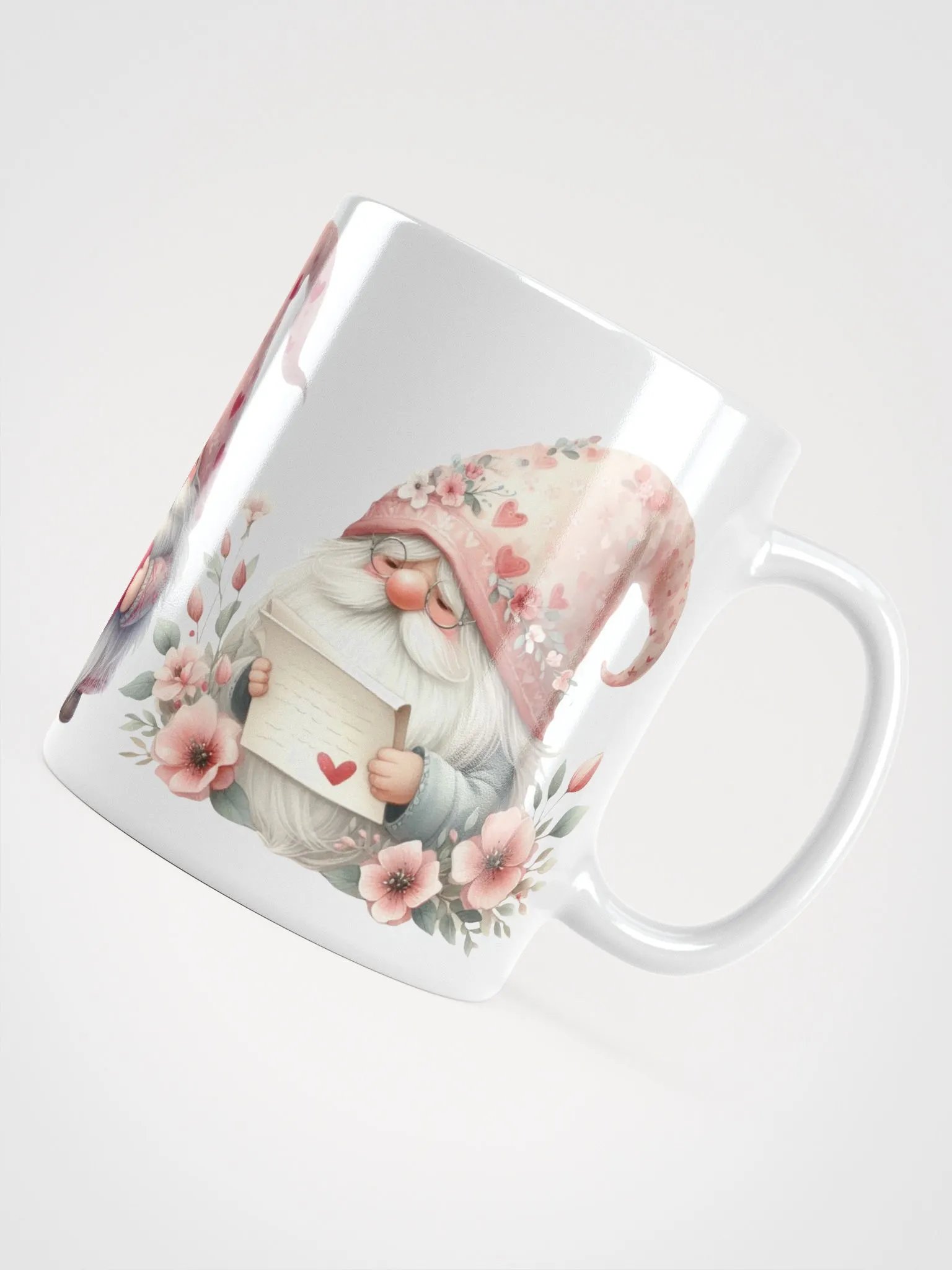 Pink Valentine Gnome Trio Mug product image (6)