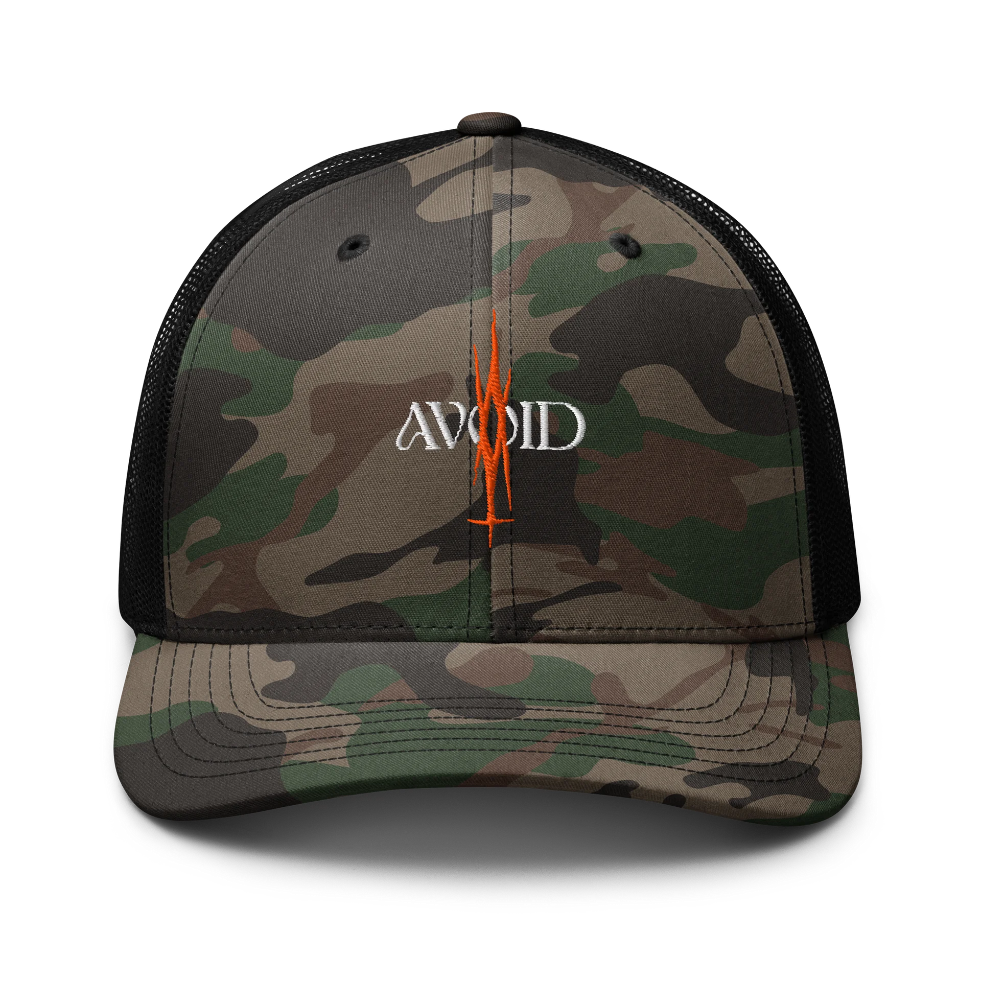 Avoid Camo Trucker Hat product image (1)