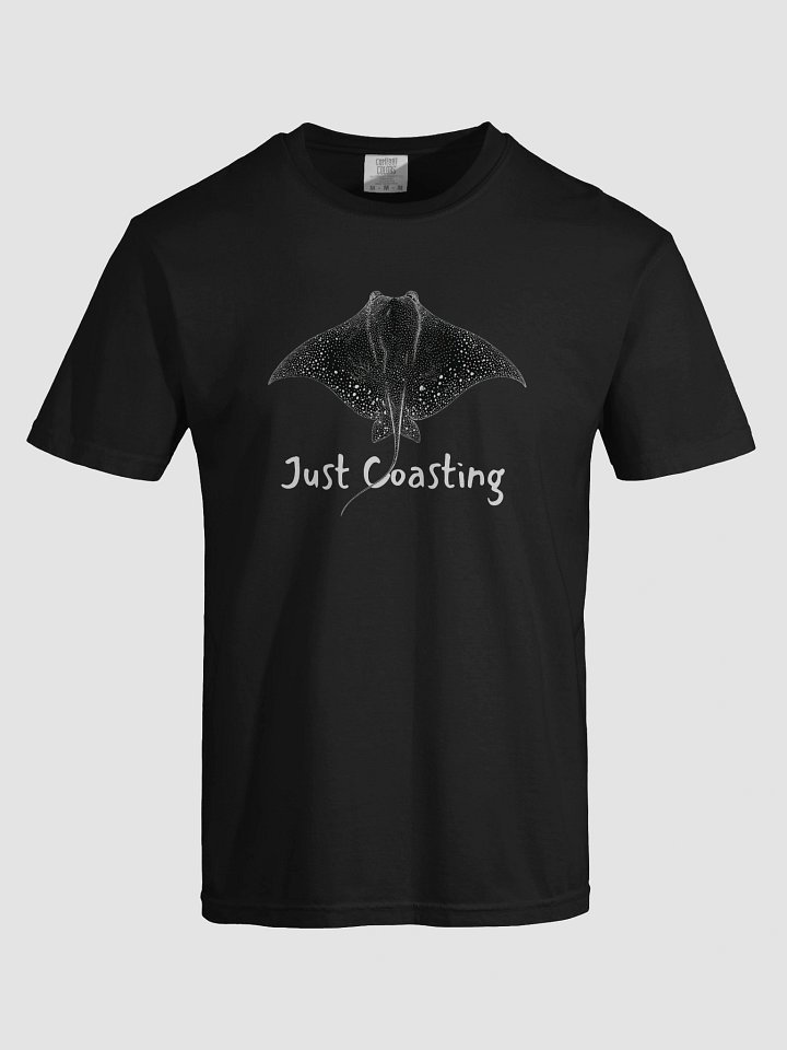 Just Coasting – Peaceful Stingray Nature Tee - Large image design product image (1)