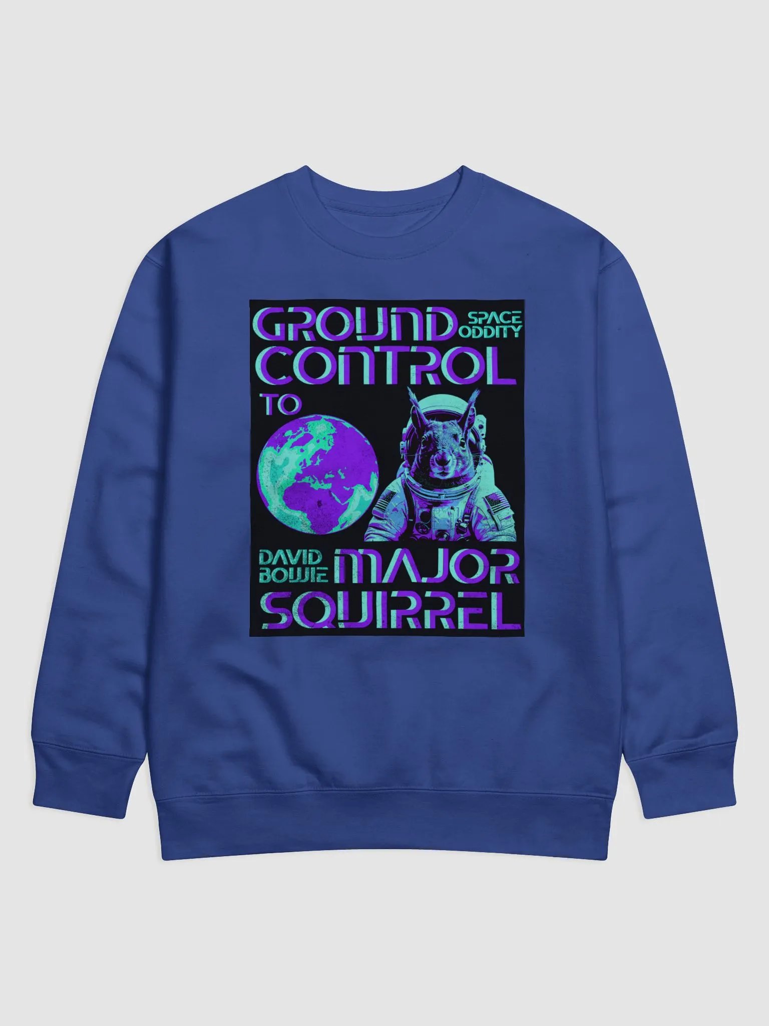 Astro-Squirrel Space Oddity Sweatshirt product image (1)