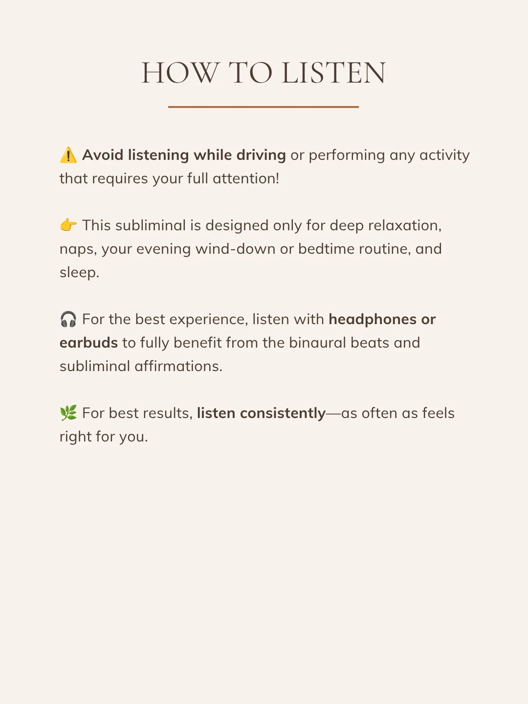 2-Hour Sleep Subliminal to Release Anxiety & Stress (Rain Sounds) | Download Audio MP3 product image (3)