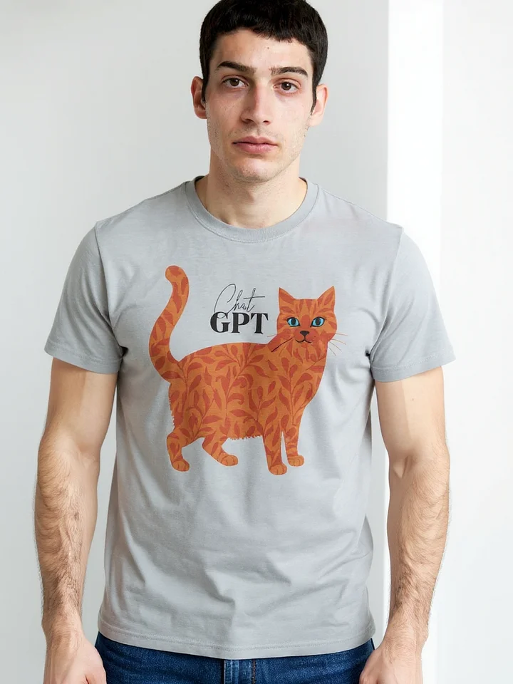 Leafy Feline Comfort Tee product image (1)
