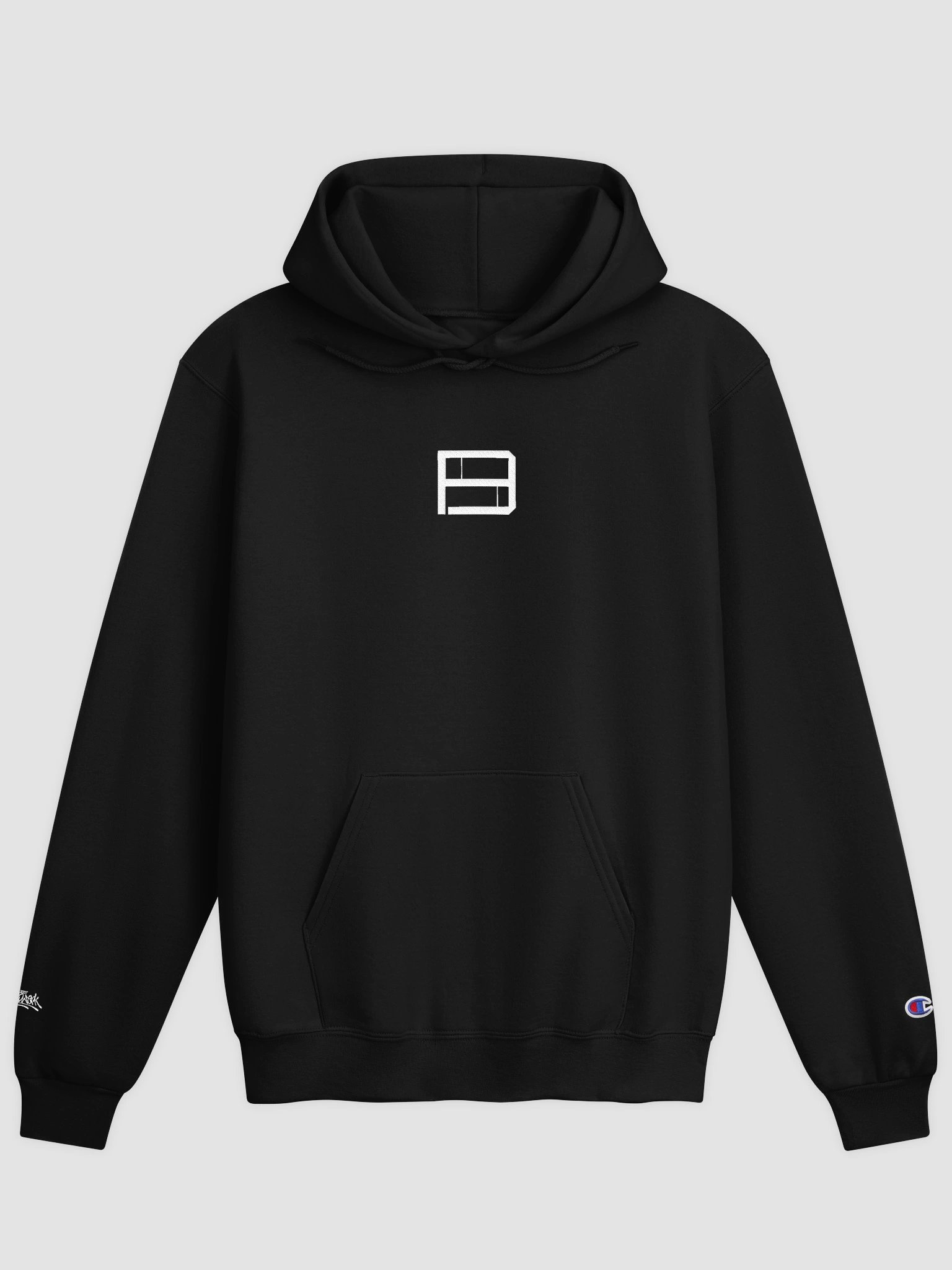 Project Groundwerk Foundational White Brick (Embroidered) Champion Hoodie product image (7)
