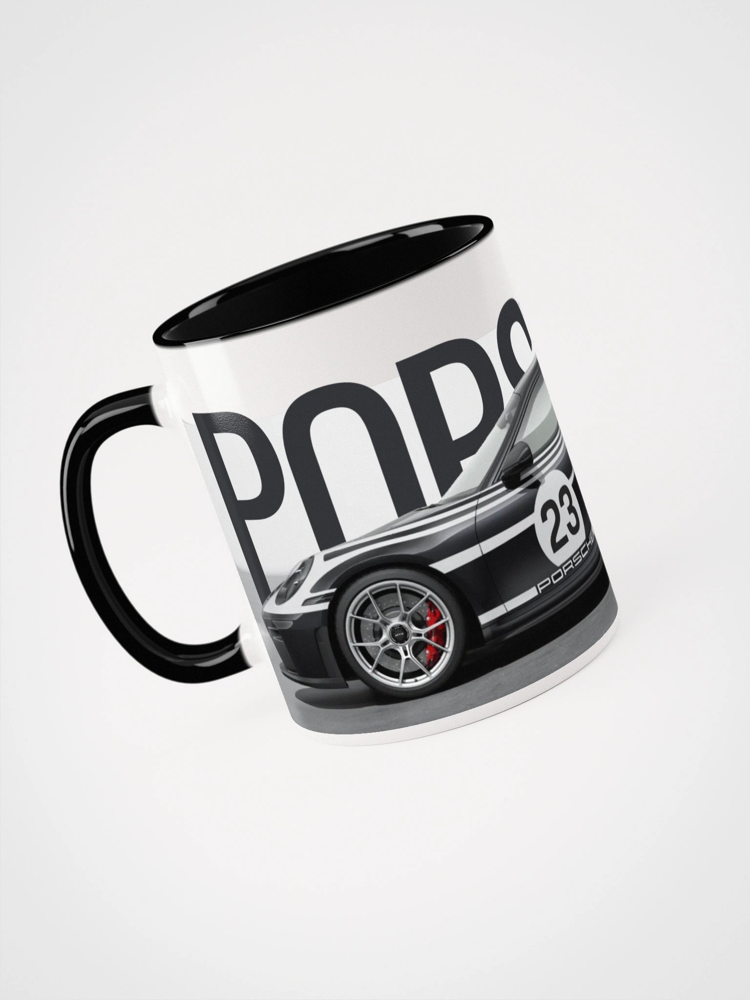 Porsche 911 GT3 Ceramic Mug – Race Car Coffee Cup for Car Enthusiasts product image (3)