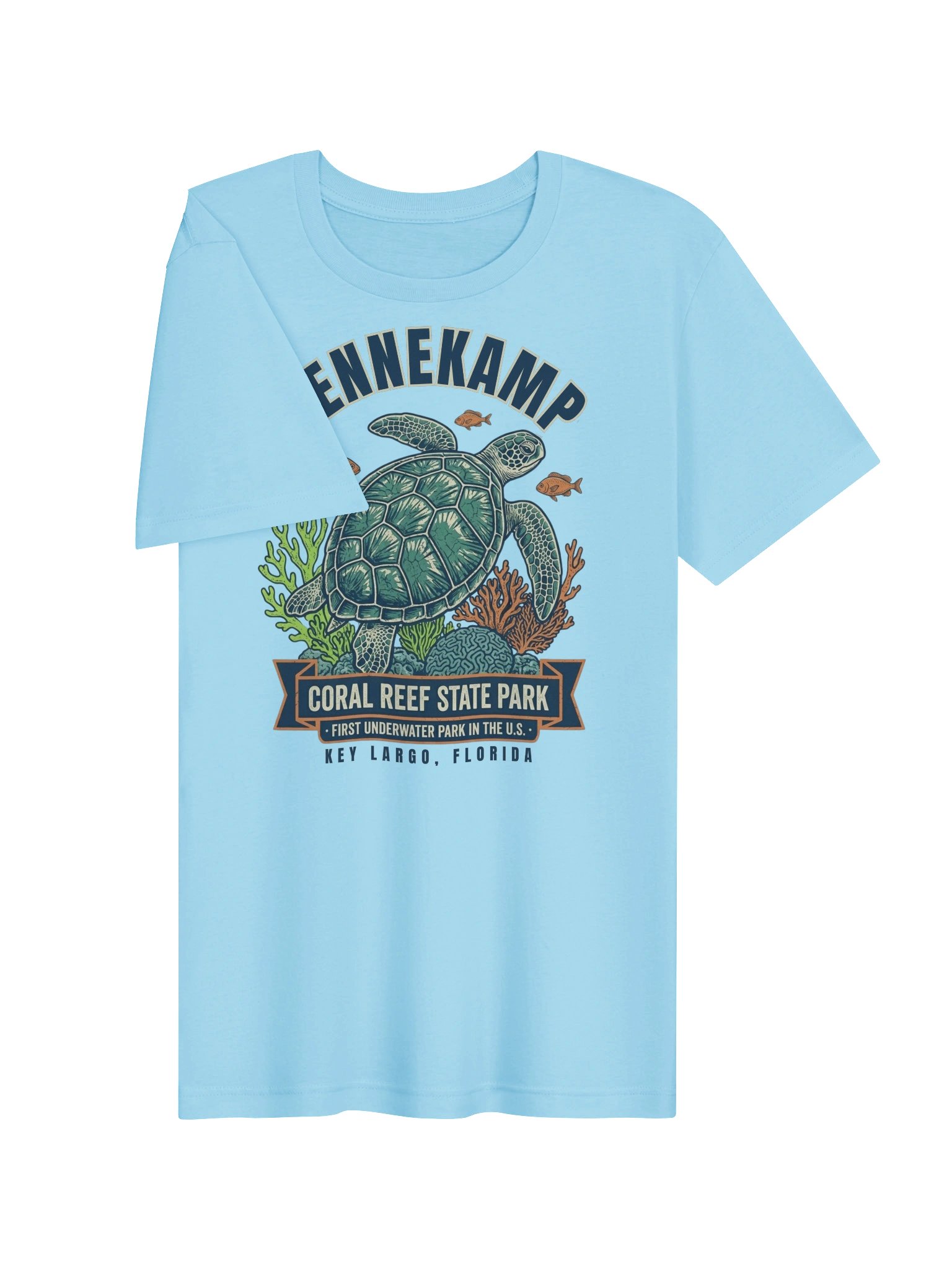 John Pennekamp Vintage Sea Turtle Graphic Tee product image (3)