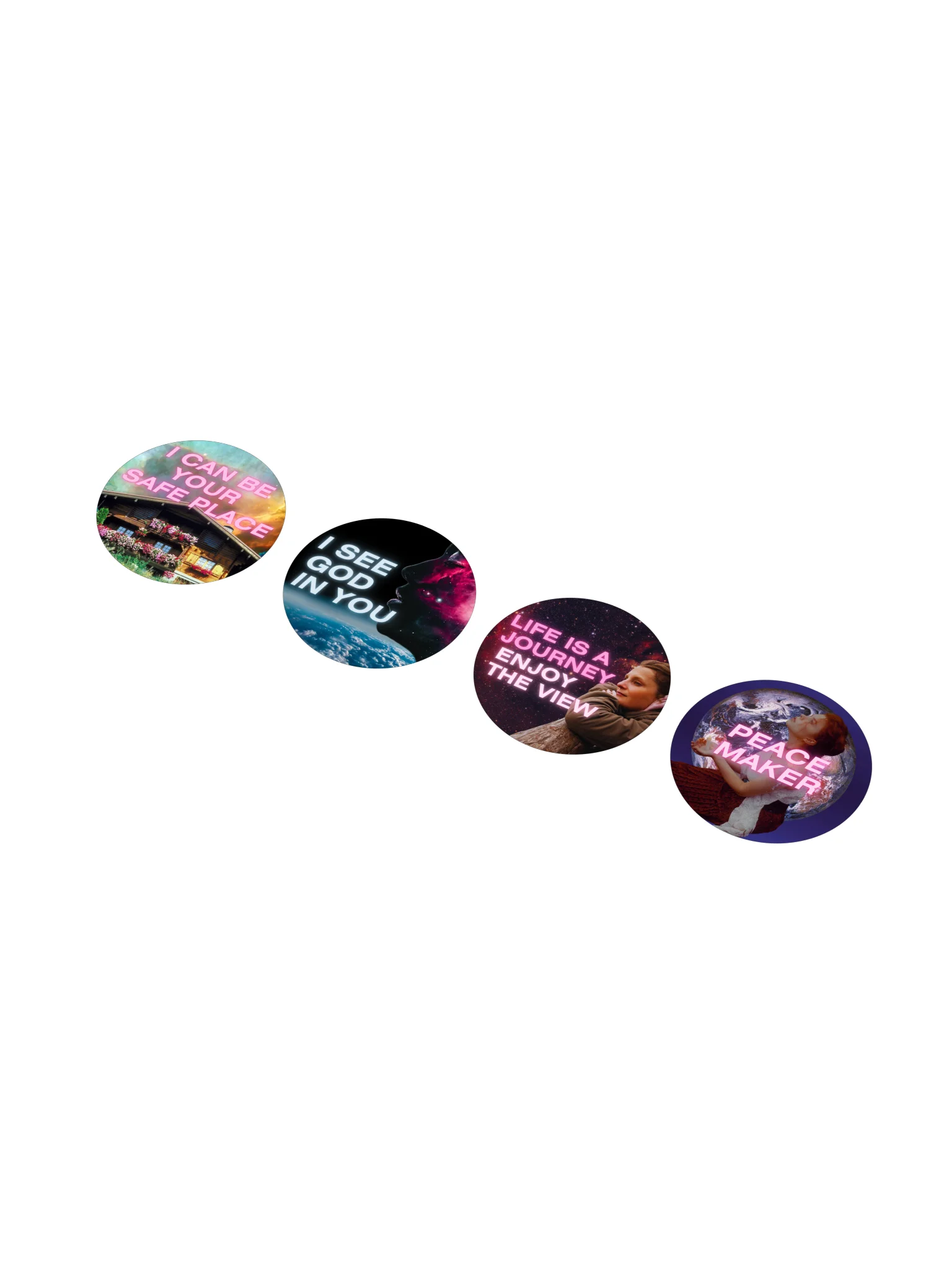 Seeds of Love #4 (Sticker Set of 4) product image (1)