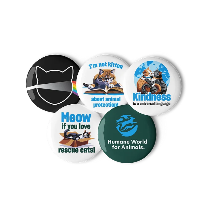 Button bundle - Rescue Cats product image (2)