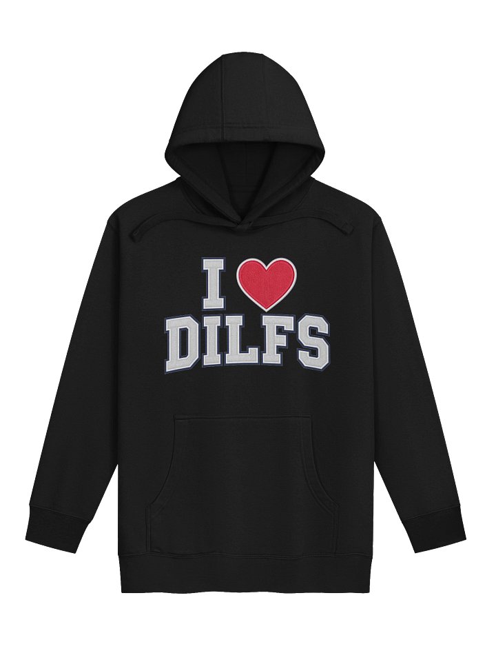 I LOVE DILFS Hoodie | Funny Dad Vibes | Cotton Heritage Premium Hoodie product image (3)