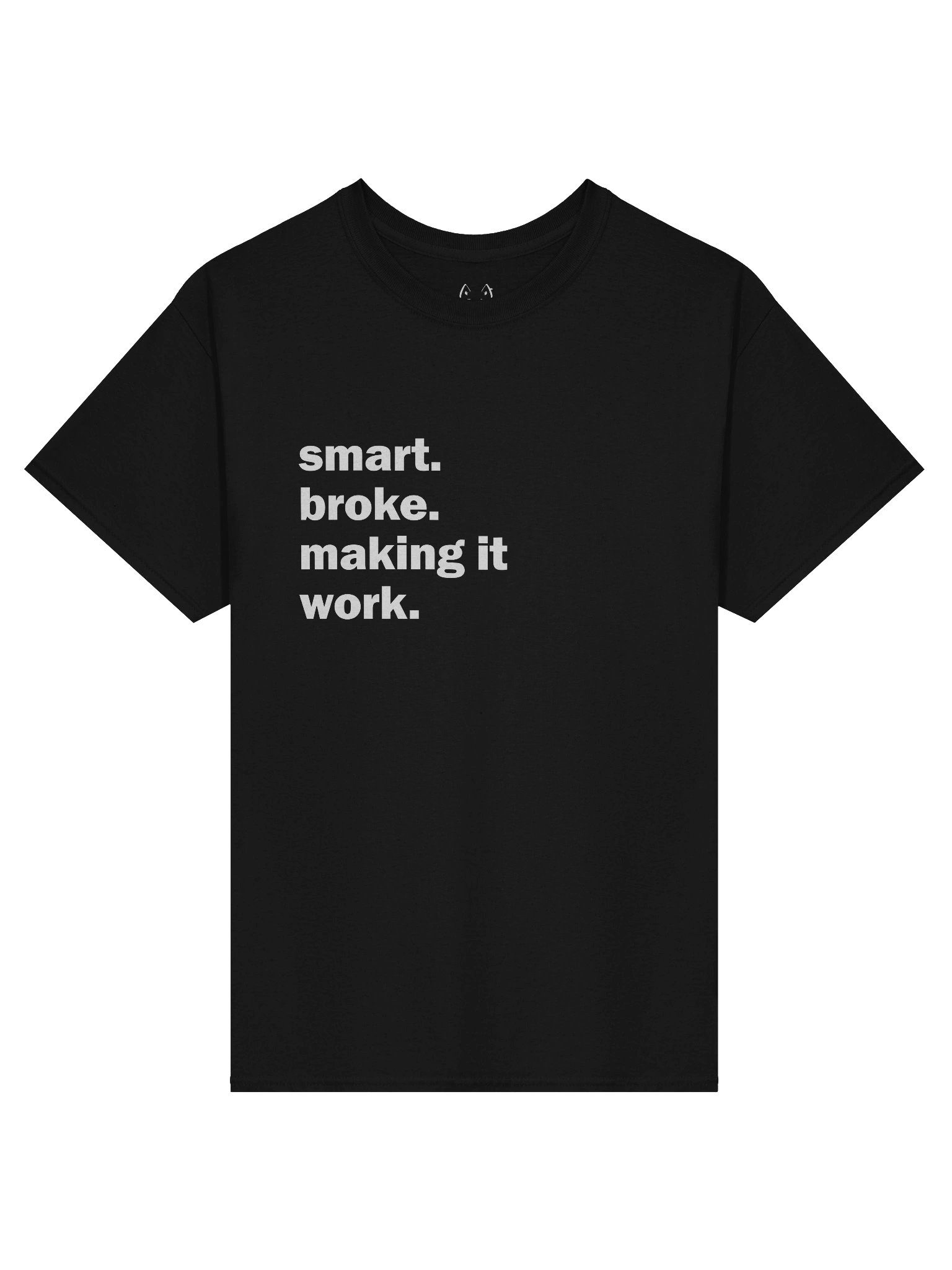 Smart and Broke - Heavyweight Tee - Black product image (1)