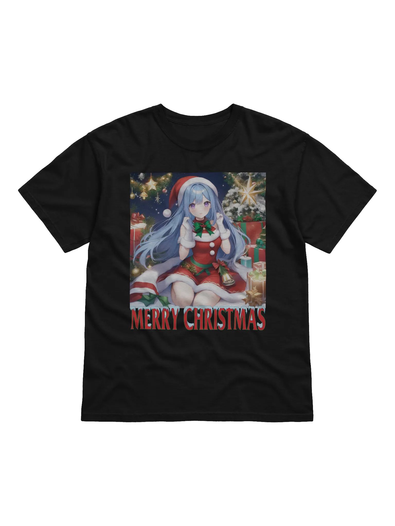 Santa's Secret: Comfort Cotton Christmas Tee product image (2)