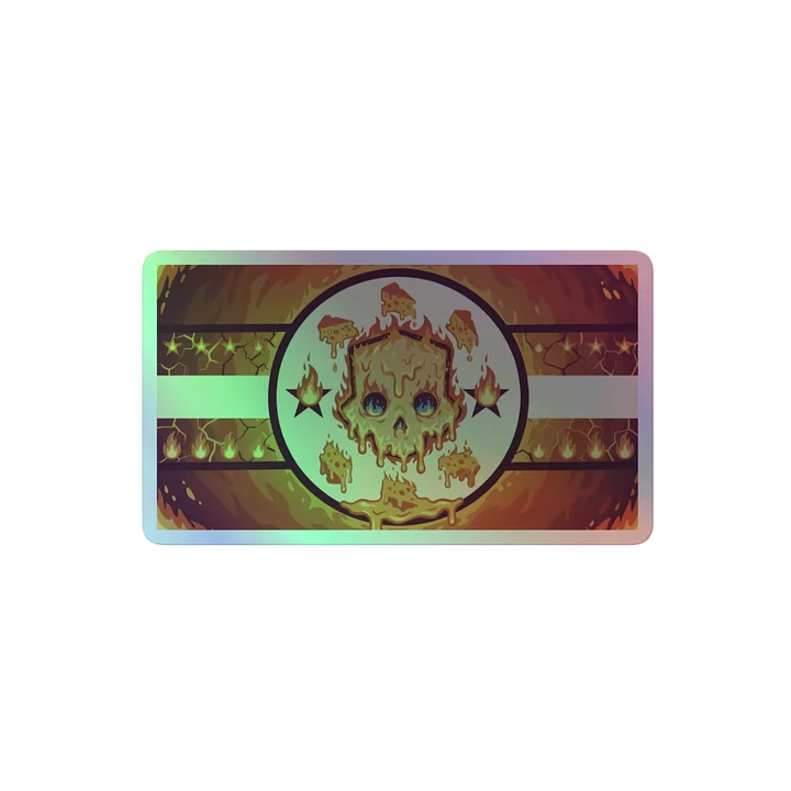 Holographic Pepperjack Flag Sticker product image (2)