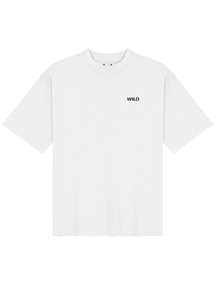 WILD Black Oversized Tee product image (1)