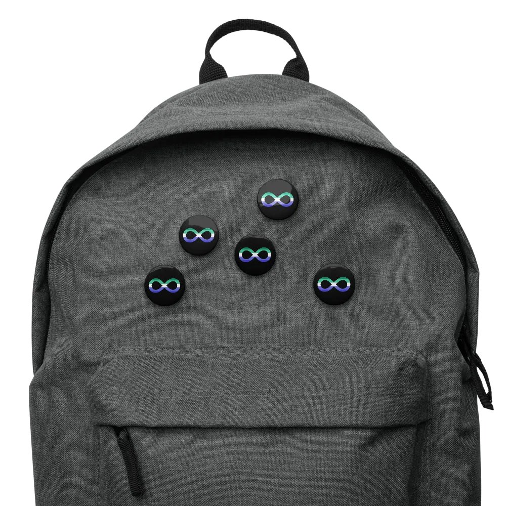 Gay Autistic Infinity Pin Set product image (10)