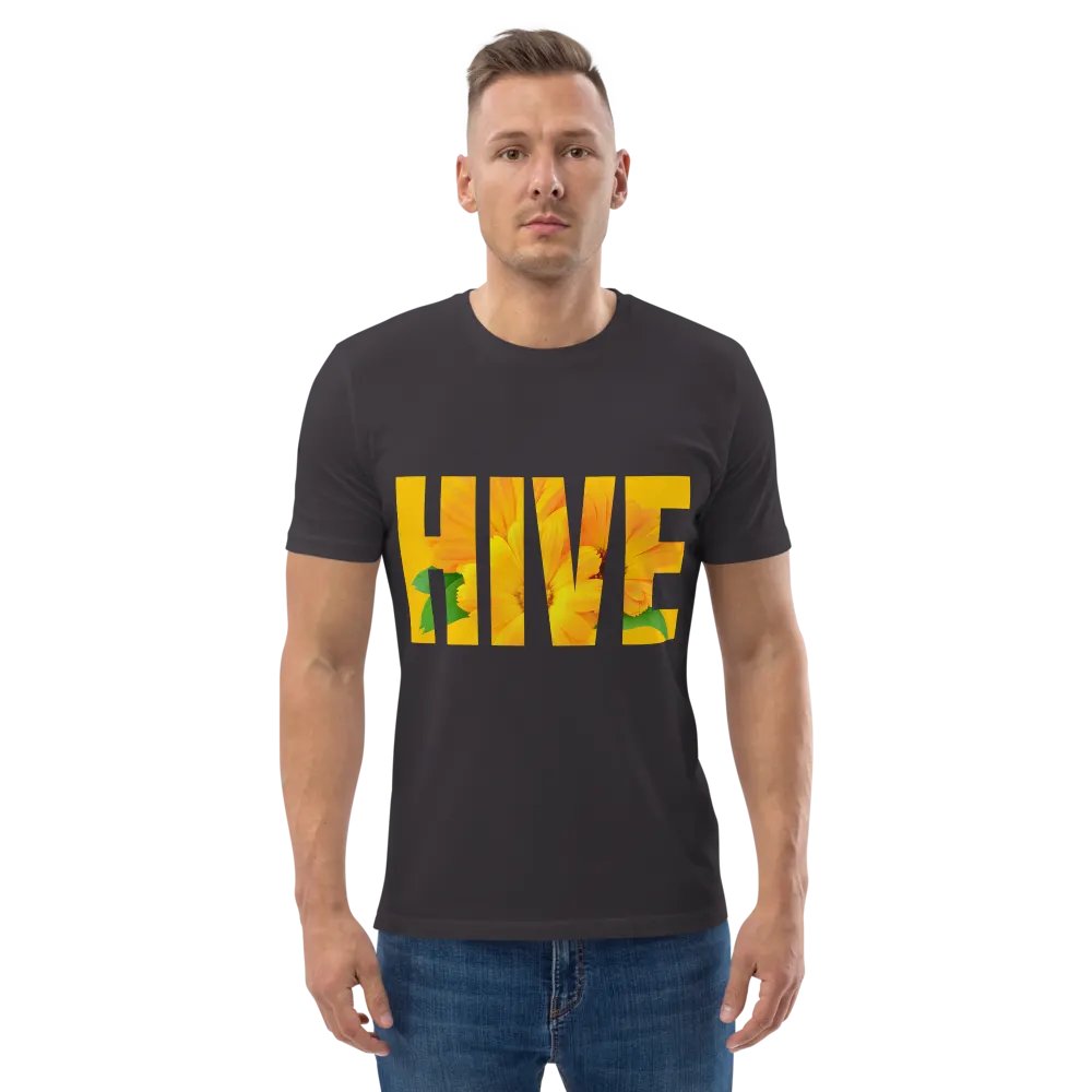 Floral HIVE Organic Tee - 100% cotton product image (170)