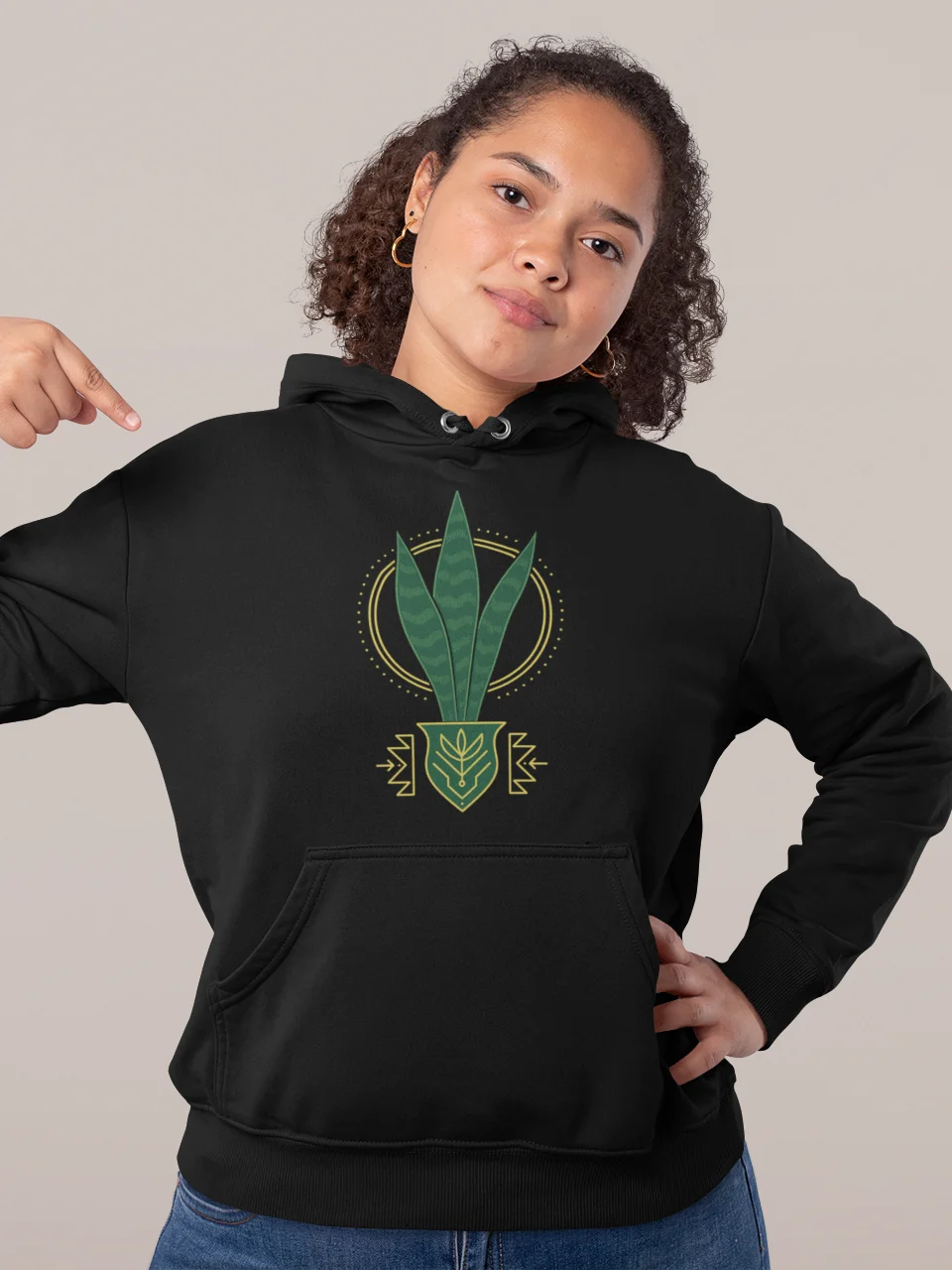 Snake Plant hoodie product image (7)