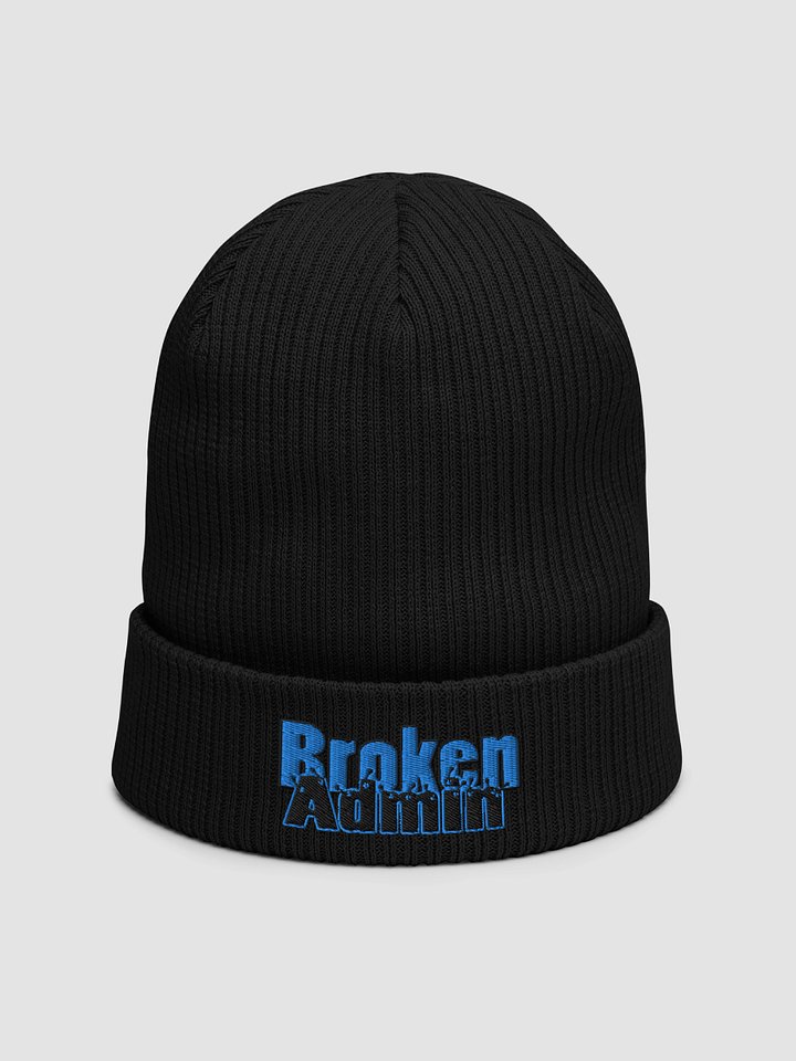 Broken Admin Stitched Embordered Beanie product image (1)