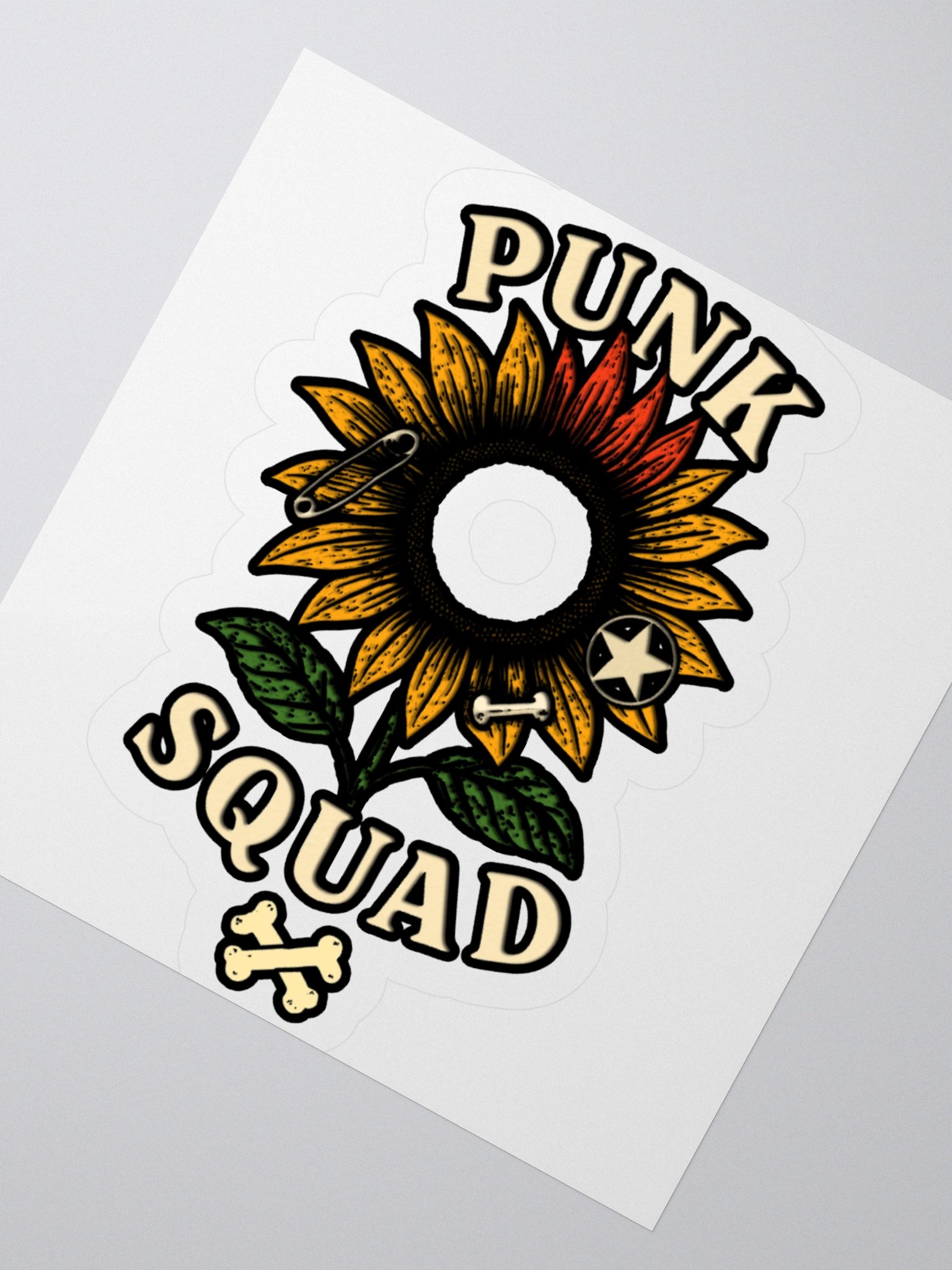 Punk Squad Flower Sticker product image (2)