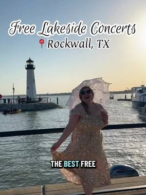 Did you know Rockwall hosts FREE family-friendly concerts at a lakeside amphitheater every Thursday in the summer? 😍 #rockwall #rockwalltx #dfw #northtexas @VisitRockwall @joshlynphotography @<SYLVIA> 