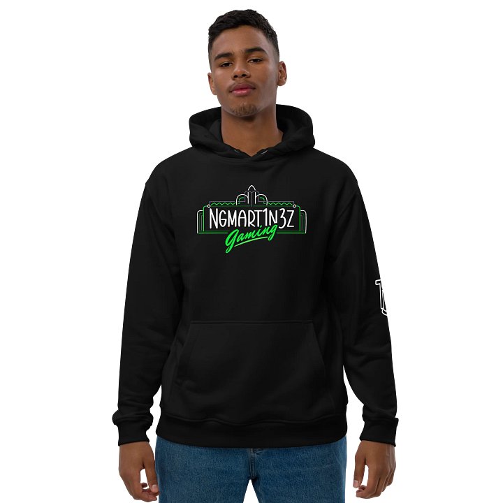 Retro Green Gaming Hoodie product image (2)