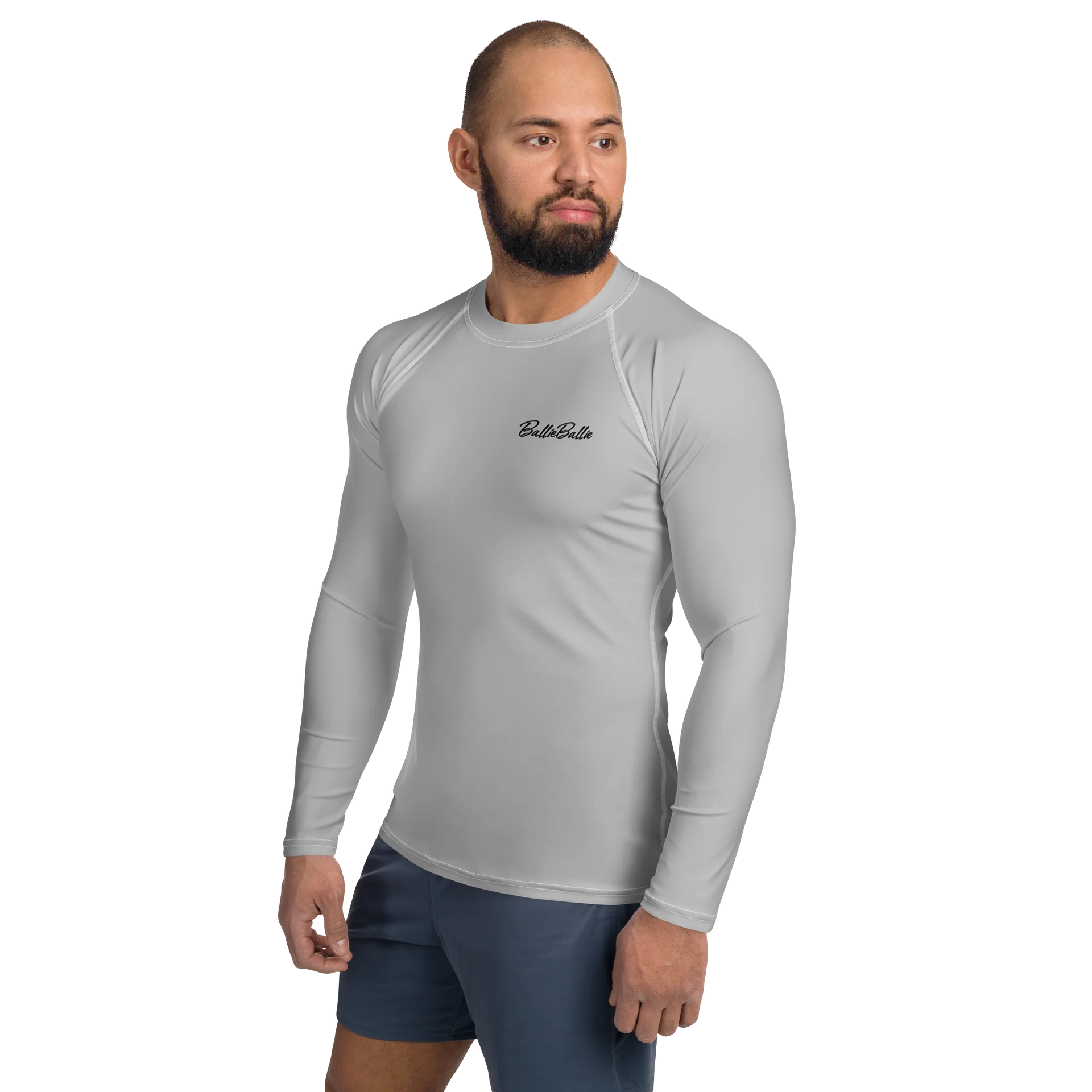 Rash Guard shirt Silver product image (3)