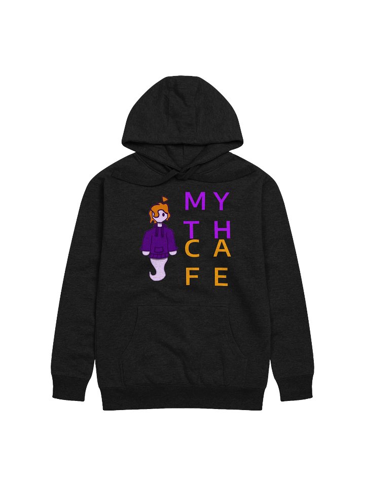 mythcafe lil logo guy hoodie product image (3)