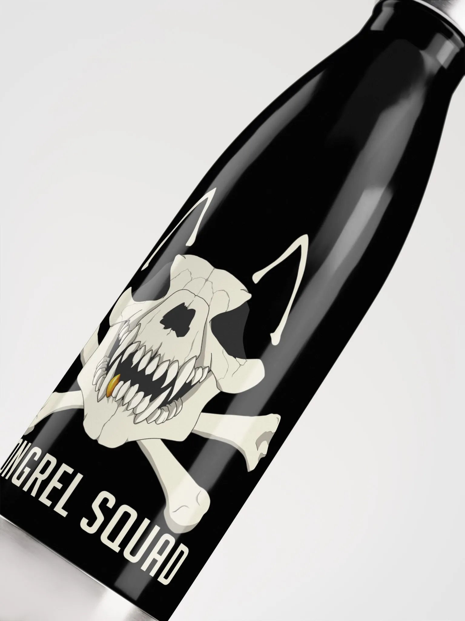 Mongrel Squad stainless steel waterbottle product image (5)