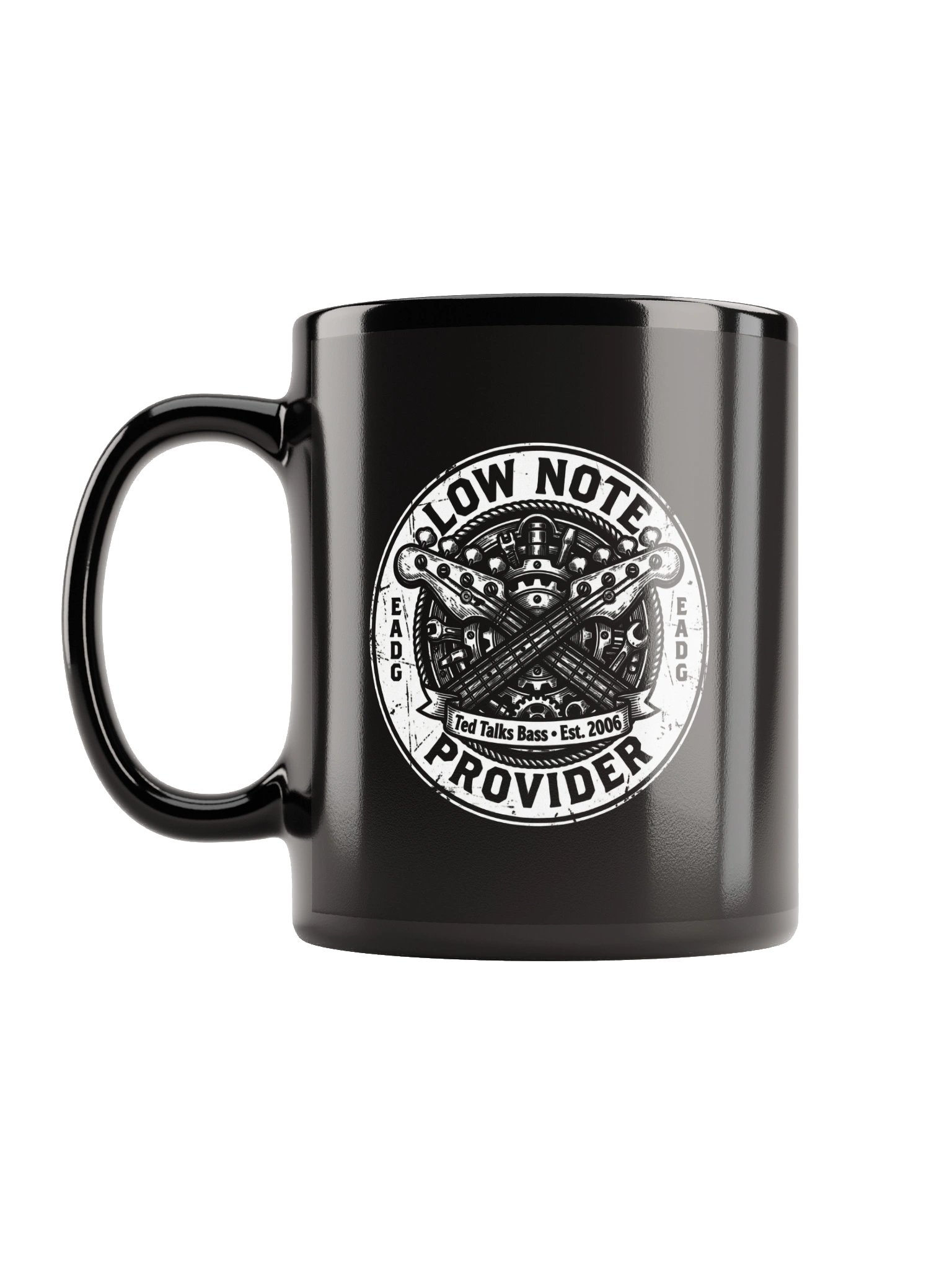 Low Note Provider™ Mug – Bass Player Work Ethic (11oz / 15oz) product image (8)