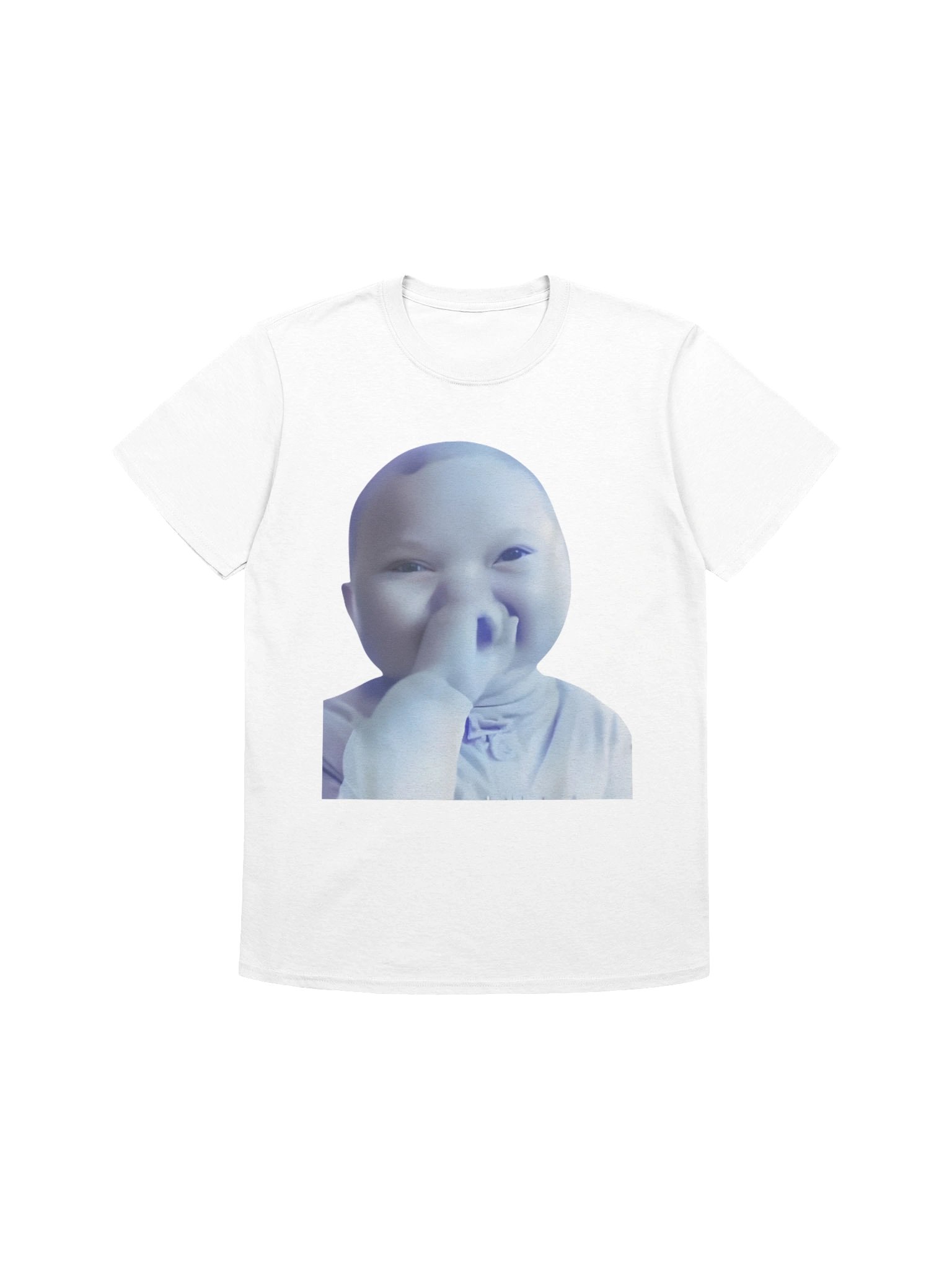 AI Baby Holding Laugh Meme Trend Shirt product image (8)