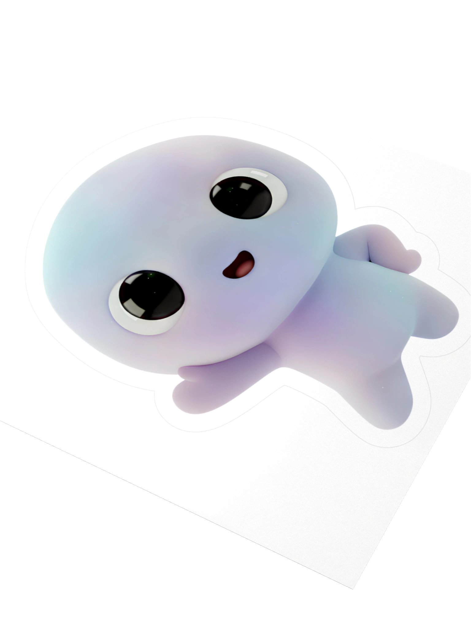 Official Plinky Sticker: Hero Pose Edition product image (6)